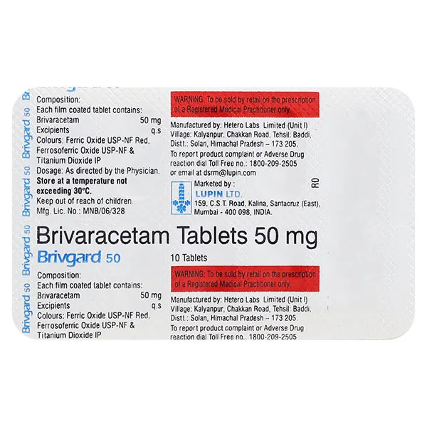 Brivgard 50 Tablet