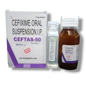 Ceftas 50 Dry Syrup Delicious Pineapple