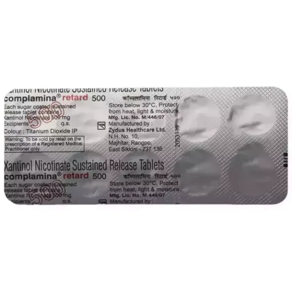 Complamina Retard 500 Tablet SR