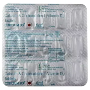 Corcium D3 | Calcium Tablet