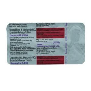 Daparyl M 5mg/500mg Tablet