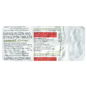 Dapavel S 10mg/100mg Tablet