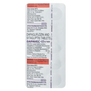 Dapavel S 5mg/100mg Tablet