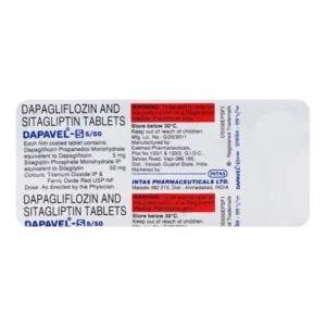 Dapavel S 5mg/50mg Tablet