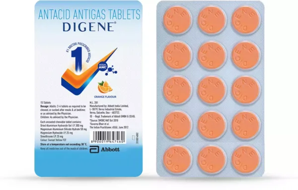 Digene Antacid Antigas Tablet