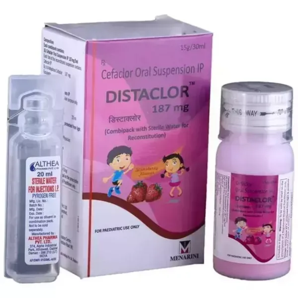 Distaclor 187mg Oral Suspension