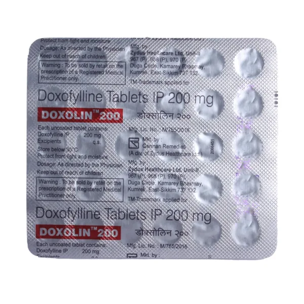 Doxolin 200mg Tablet