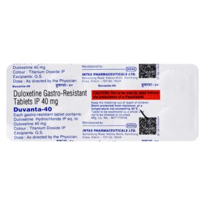 Duvanta 40 Tablet