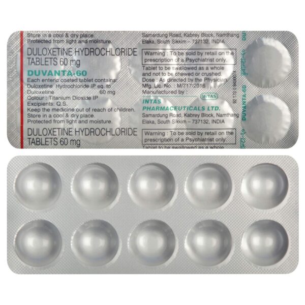 Duvanta 60 Tablet