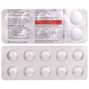embeta am 25mg tablet