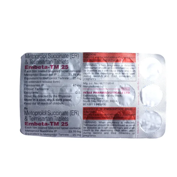 Embeta-TM 25 Tablet