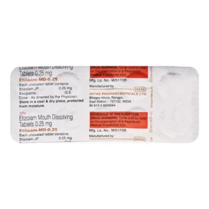 Etilaam 0.25 Tablet