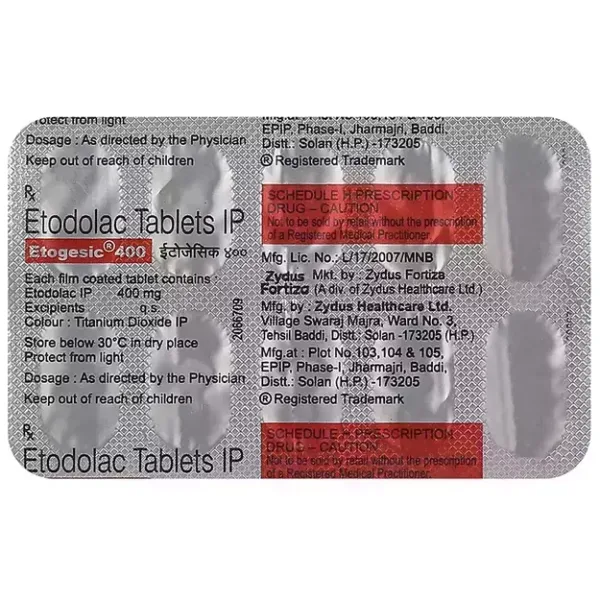 Etogesic 400 Tablet