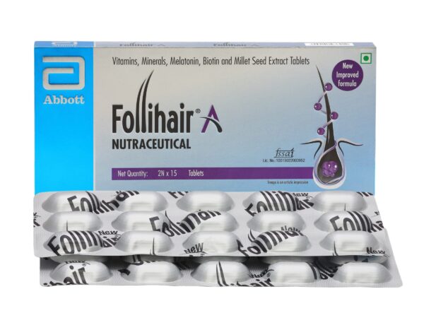 Follihair A Gluten Free Tablet