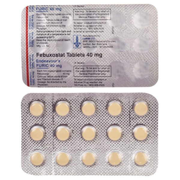 Furic 40mg Tablet
