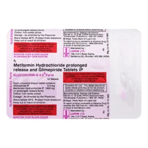 Gluconorm-G 0.5 Forte Tablet