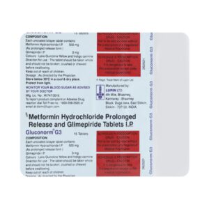 Gluconorm-G 3 Tablet