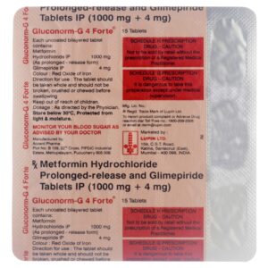 Gluconorm-G 4 Forte Tablet