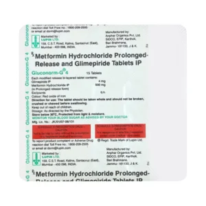 Gluconorm-G 4 Tablet