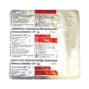Gluconorm SR 1gm Tablet