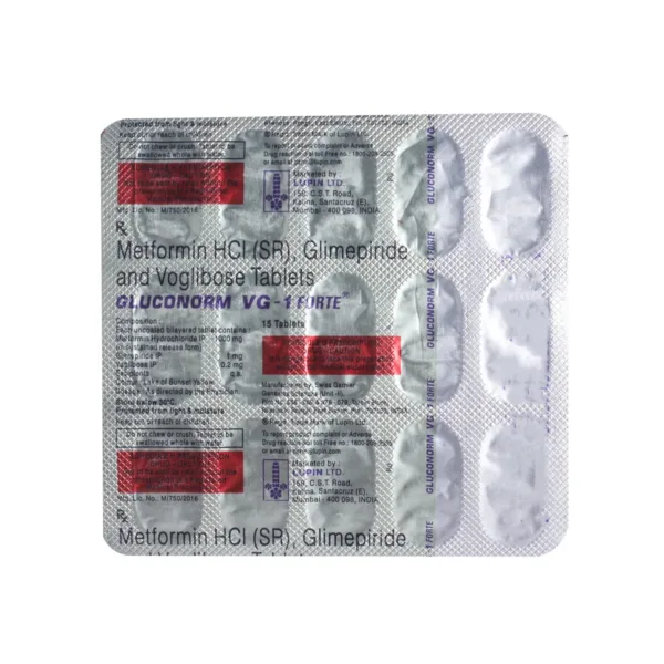 Gluconorm VG 1 Forte Tablet