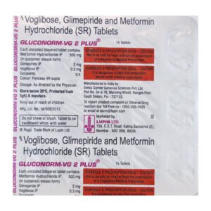 Gluconorm-VG 2 Plus Tablet