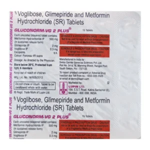 Gluconorm-VG 2 Plus Tablet