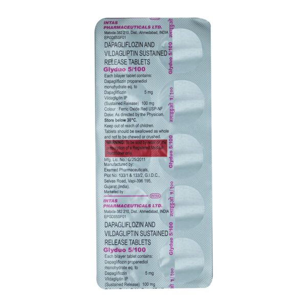 GlyDuo 5/100 Tablet