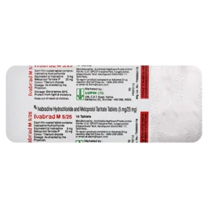 Ivabrad M 5/25 Tablet