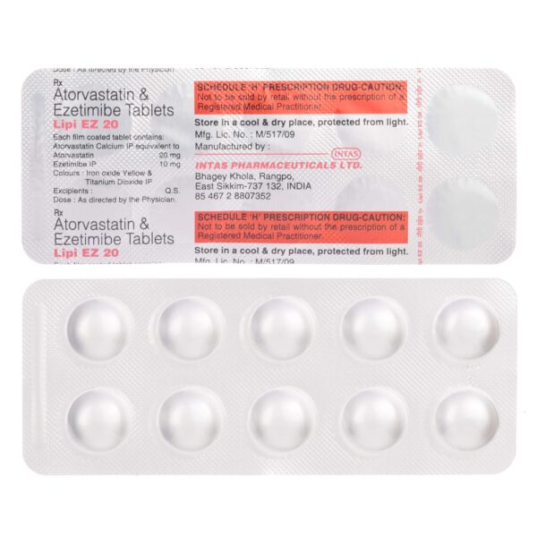 Lipi EZ 20 Tablet