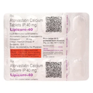 Lipicure 40 Tablet