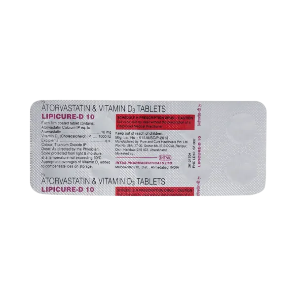 Lipicure-D 10 Tablet