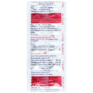 Lipitas F 160mg/20mg Tablet
