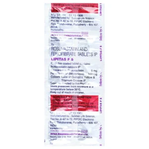 Lipitas F 160mg/5mg Tablet