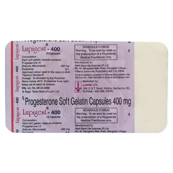 Lupigest 400 Capsule