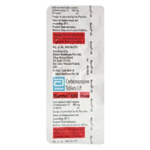 Mazetol 400 Tablet, Mazetol 400 Tablet price, Mazetol 400 Tablet alternatives, Carbamazepine