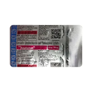 New Anafortan Tablet, New Anafortan Tablet price, New Anafortan Tablet alternatives, Camylofin+Paracetamol