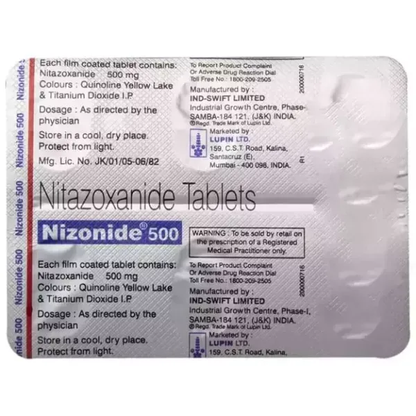 Nizonide 500 Tablet
