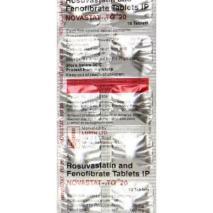 Novastat-TG 20 Tablet