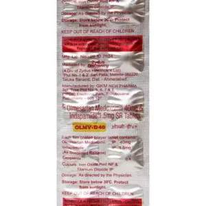 Olmy-D 40 Tablet SR