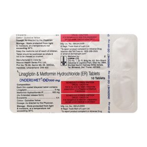 Ondero Met-OD 500mg Tablet