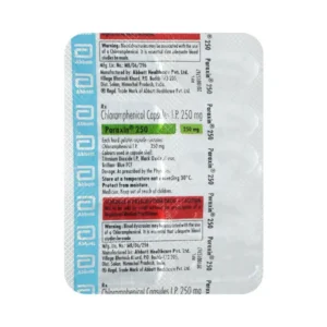 Paraxin 250 Capsule, Paraxin 250 Capsule price, Paraxin 250 Capsule alternatives, Chloramphenicol