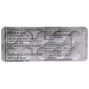 Provanol 10 Tablet