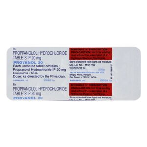 Provanol 20 Tablet