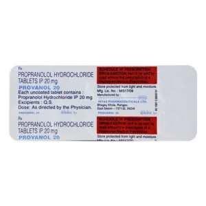 Provanol 20 Tablet