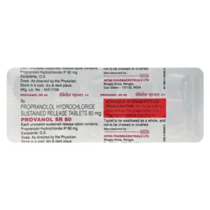 Provanol SR 80 Tablet