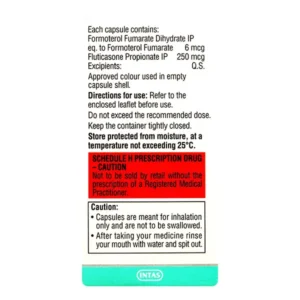 Quikhale FF 6mcg/250mcg Capsule