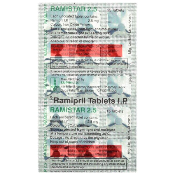 Ramistar 2.5 Tablet