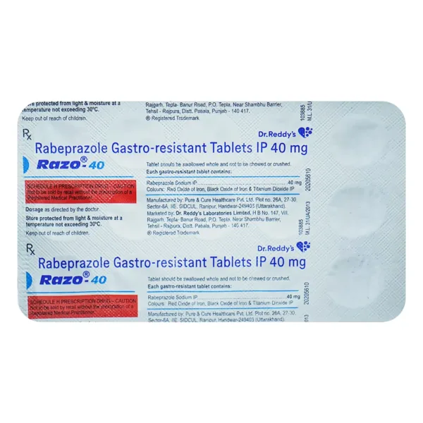 Razo-40 Tablet