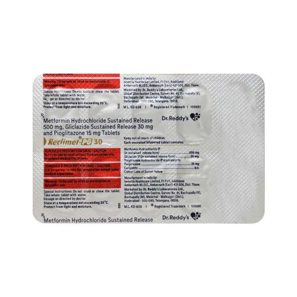 Reclimet PG 30 Tablet